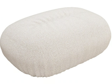 ONDO - Upholstered fabric pouf by grado design