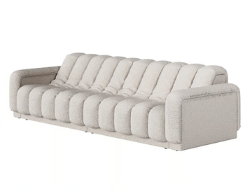 SALAMI - 3 seater fabric sofa by grado design