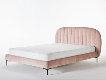 SCALLOP - Upholstered bed by grado design