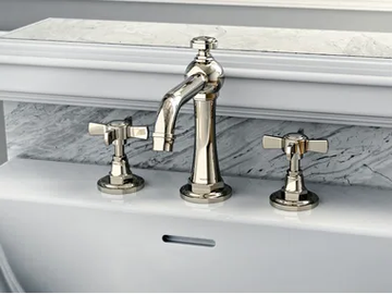 CAMDEN - 3 hole countertop washbasin tap by GRAFF