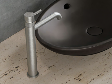 CAMEO - High chromed brass washbasin mixer by GRAFF