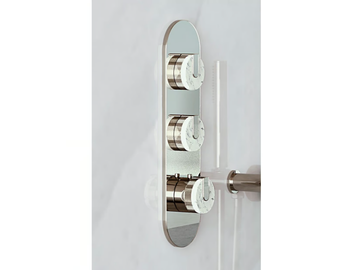 MOD+ - Thermostatic shower set with plate by GRAFF