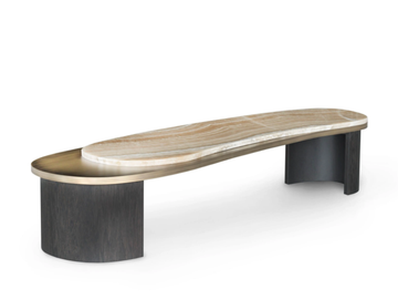 ARMONA - Low wooden coffee table by Greenapple