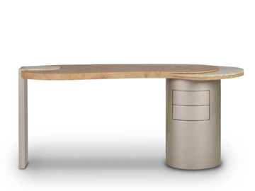 ARMONA - Oak writing desk with drawers by Greenapple