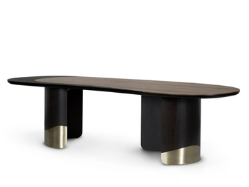 ARMONA - Wood veneer dining table by Greenapple