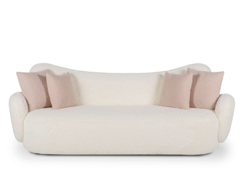 CONCHULA - 3 seater fabric sofa by Greenapple