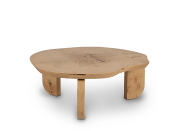 DORNES - Round briar coffee table by Greenapple