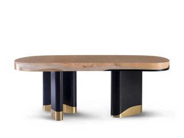SISTELO - Oval oak table by Greenapple