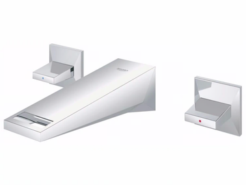 ALLURE BRILLIANT SIZE S - 3 hole washbasin tap by Grohe