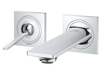 ALLURE NEW - 2 hole wall-mounted single handle washbasin mixer by Grohe