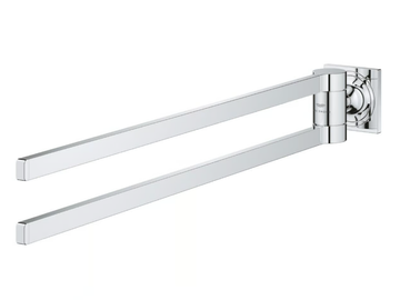 ALLURE NEW - Swivel metal towel rack by Grohe