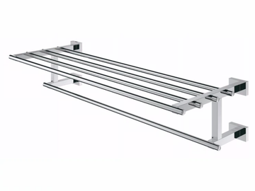 ESSENTIALS CUBE - Metal towel rail by Grohe