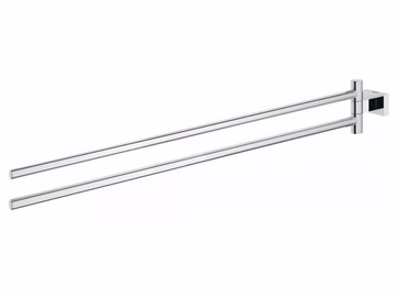 ESSENTIALS CUBE - Swivel metal towel rack by Grohe