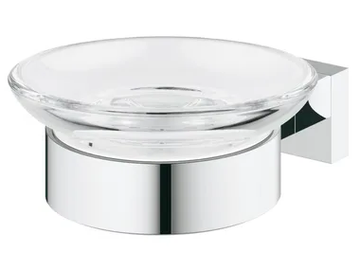 ESSENTIALS CUBE - Wall-mounted soap dish by Grohe