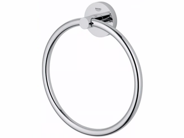 ESSENTIALS - Metal towel ring by Grohe