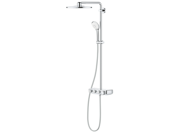 EUPHORIA SMARTCONTROL SYSTEM 310 DUO - Wall-mounted thermostatic shower panel by Grohe