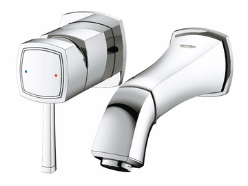 GRANDERA™ SIZE S - 2 hole single handle washbasin mixer by Grohe