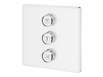 GROHTHERM SMARTCONTROL 29158LS0 - Recessed shower tap with plate by Grohe