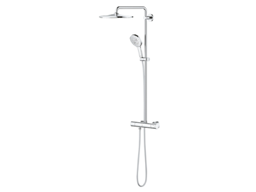 RAINSHOWER SMARTACTIVE - Wall-mounted shower panel with overhead shower by Grohe
