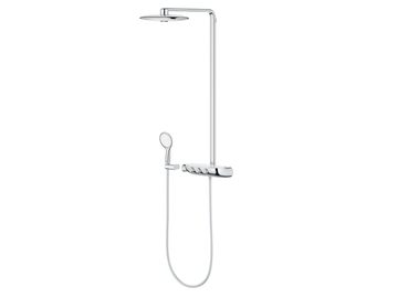 RAINSHOWER SYSTEM SMARTCONTROL DUO 360 - Wall-mounted thermostatic shower panel by Grohe