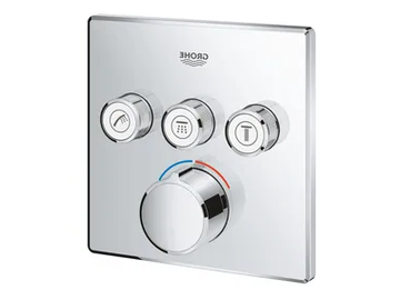 SMARTCONTROL - Shower mixer with plate by Grohe