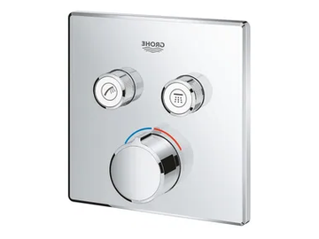 SMARTCONTROL - Shower mixer with plate by Grohe