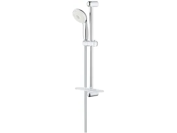 TEMPESTA 100 - Shower wallbar with hand shower with hose with soap dish by Grohe