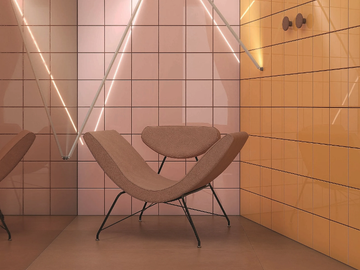 CROMIA - White-paste wall tiles by gruppo bardelli