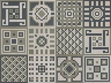 MEMORIA 08 - Ceramic mosaic by gruppo bardelli