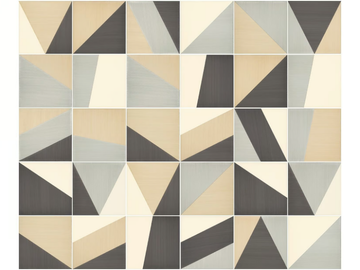 TANGRAM 2 - Glazed porcelain stoneware wall tiles / flooring by gruppo bardelli