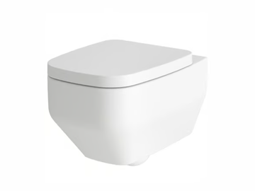 FIO - Wall-hung ceramic toilet by Gruppo Geromin
