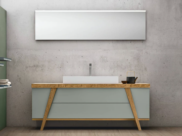 FRATINO FRA04 - Floor-standing vanity unit with drawers by Gruppo Geromin