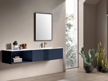 STR8 STR06 - Wall-mounted vanity unit with drawers by Gruppo Geromin