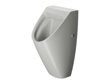 COLOR ELEMENTS 35X31 - Suspended ceramic urinal by GSI ceramica