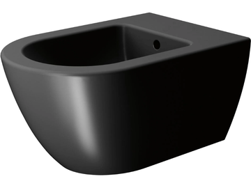 COLOR ELEMENTS 55X36 - Wall-hung back to wall ceramic bidet by GSI ceramica