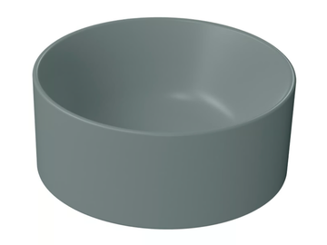 COLOR ELEMENTS Ø32 - Countertop round ceramic washbasin by GSI ceramica