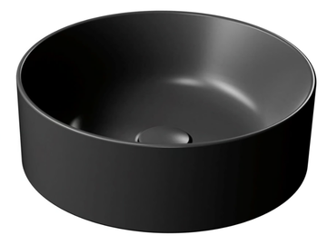 COLOR ELEMENTS Ø40 - Countertop round ceramic washbasin by GSI ceramica