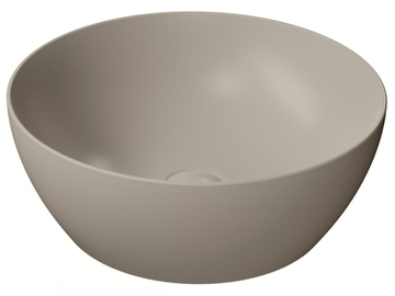 COLOR ELEMENTS Ø42 - Countertop round ceramic washbasin by GSI ceramica