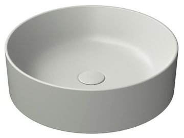 COLOR ELEMENTS Ø45 - Countertop round ceramic washbasin by GSI ceramica