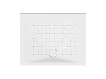 H4 100x80 - Ceramic shower tray by GSI ceramica