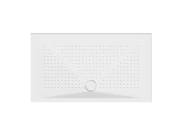 H4 140x80 - Ceramic shower tray by GSI ceramica