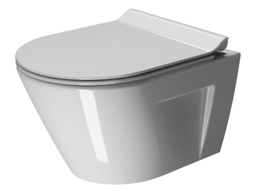 NORM 50/F - Wall-hung ceramic toilet by GSI ceramica