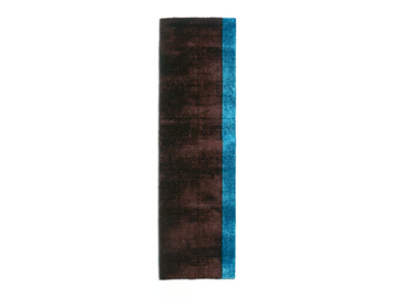 CAMPI DI GRAVITA' TURCHESE - 70x240 cm - Rectangular viscose rug by G.T.DESIGN