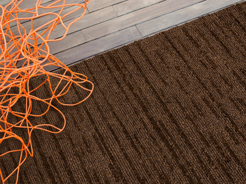 O SOLE MIO CORTECCIA - Solid-color synthetic fibre rug by G.T.DESIGN