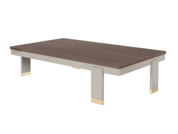 AMALFI - Rectangular solid wood coffee table by Guerra Vanni