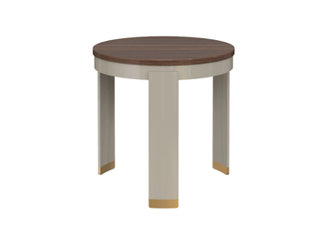 AMALFI - Round solid wood coffee table by Guerra Vanni