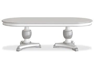 CLASSICO 1269 - Oval solid wood table by Guerra Vanni