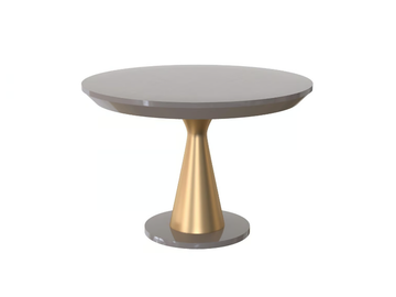 DIONISO - Round wood veneer table by Guerra Vanni