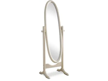 ELLIOT - Tilting freestanding solid wood mirror by Guerra Vanni