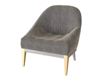 LUCY - Fabric armchair by Guerra Vanni